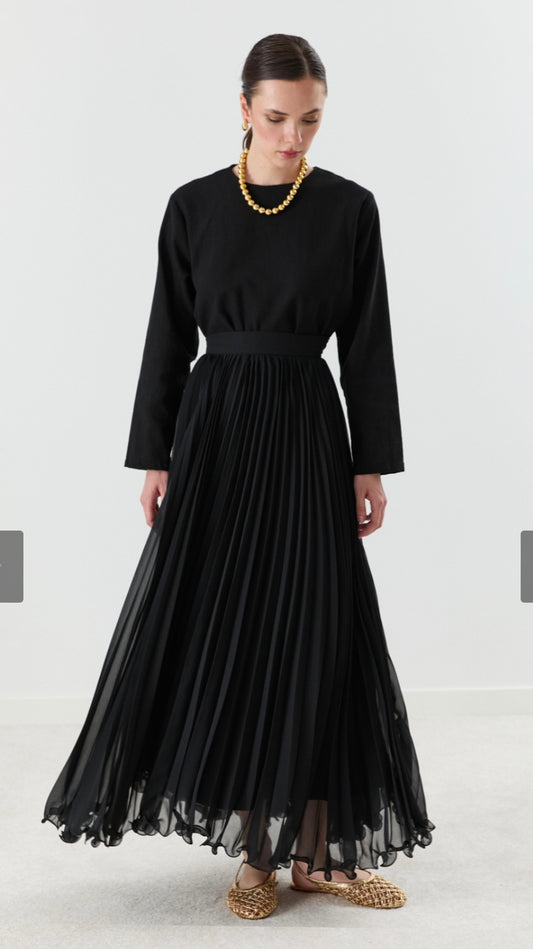 AhelTasarim Pilisoley Chiffon Rock