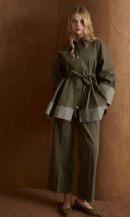 AhelTasarim Samy Set mit Hose Khaki