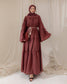 MeriStore 6628 Kleid Ziegelrot