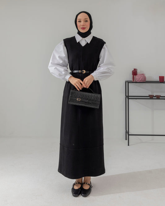 MeriStore Jile mit Gürtel 6588 Schwarz