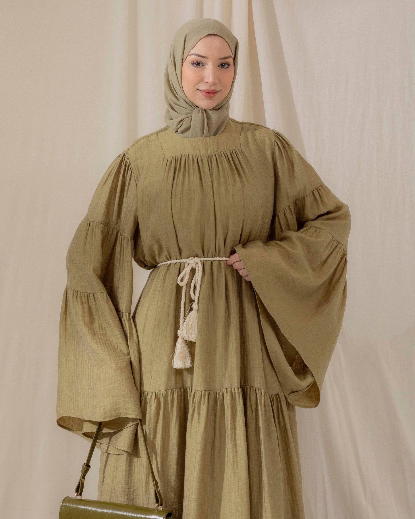 MeriStore 6628 Kleid Khaki