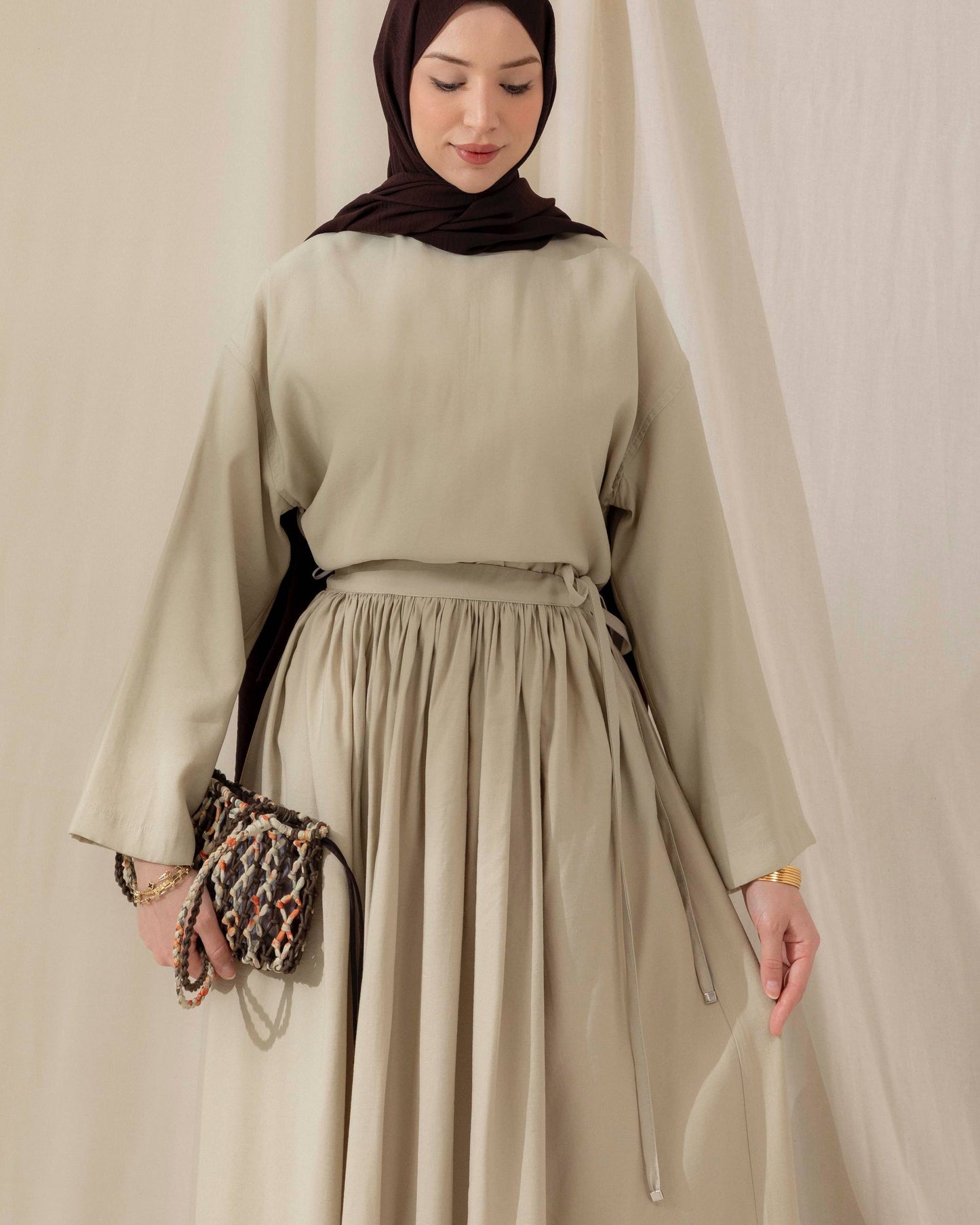 MeriStore 2-teiler mit Rock 6620 Hellgrün