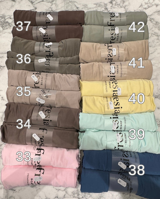 Premium Liquid Jersey Schal