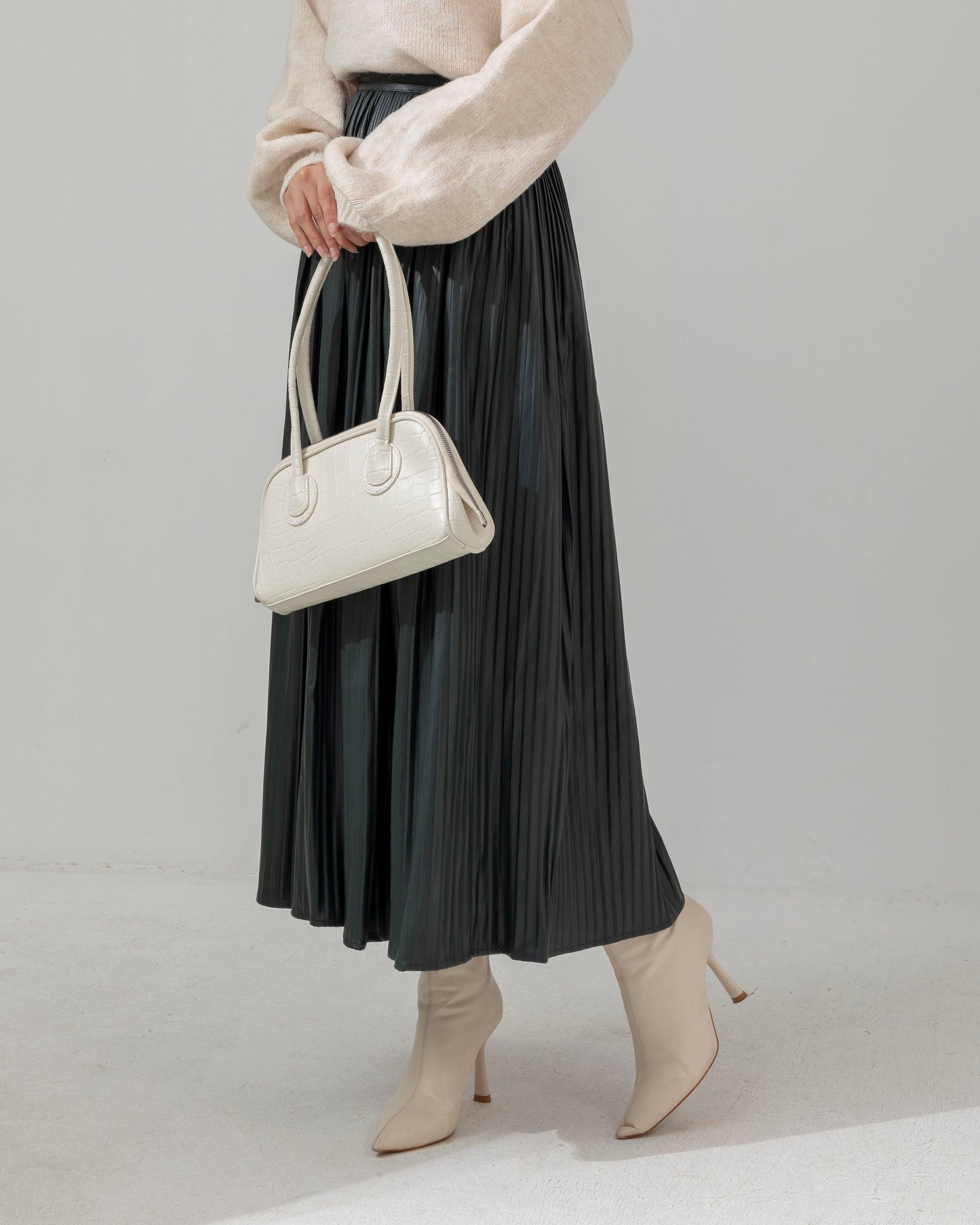 MeriStore Rock aus Kunstleder Grün