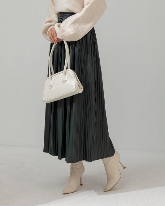 MeriStore Rock aus Kunstleder Grün