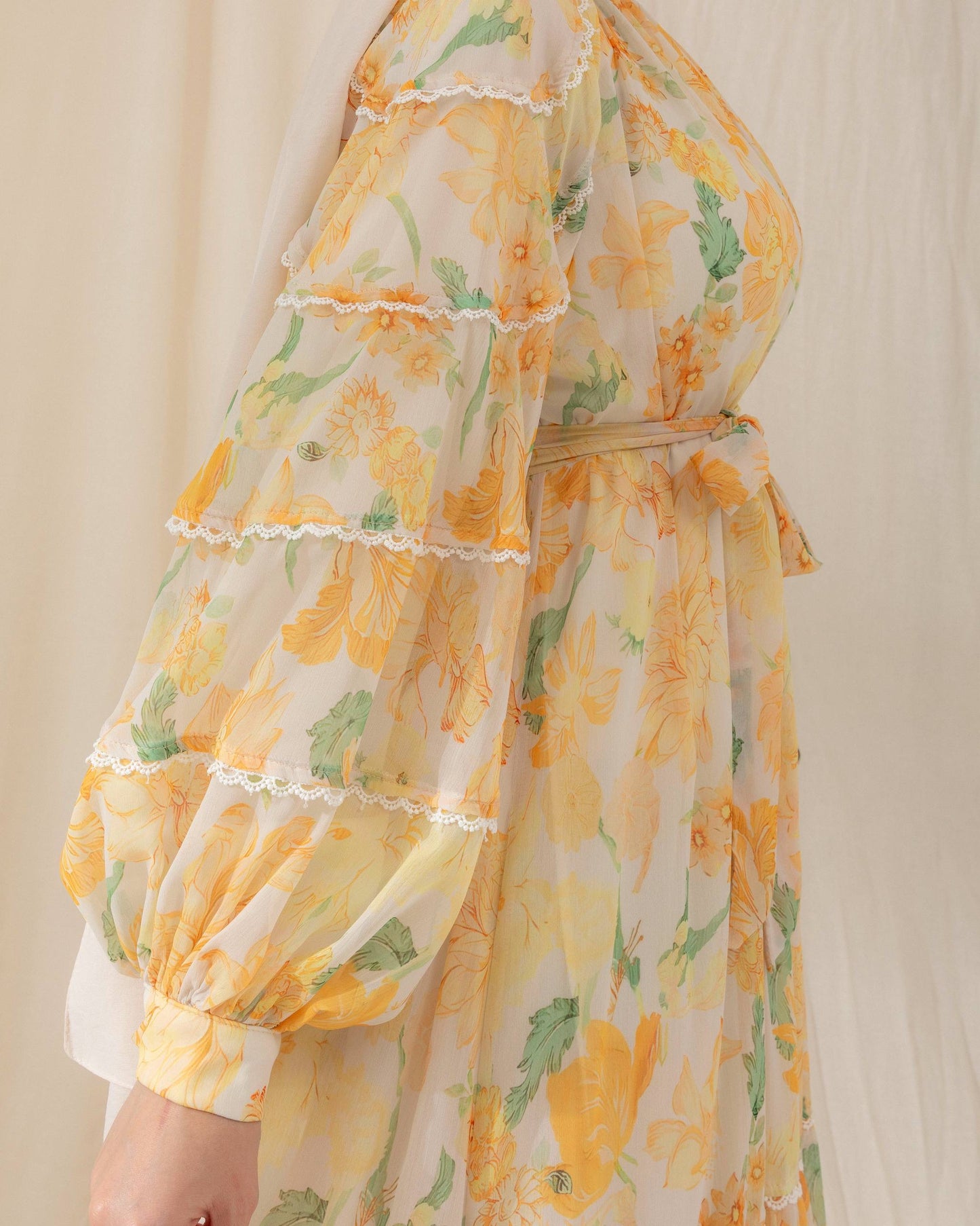 MeriStore Kleid 6589 Gelb