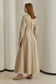 Moila Kleid mit Gürtel 653 Beige