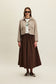 Manuka kurze Suede Jacke Sandfarben