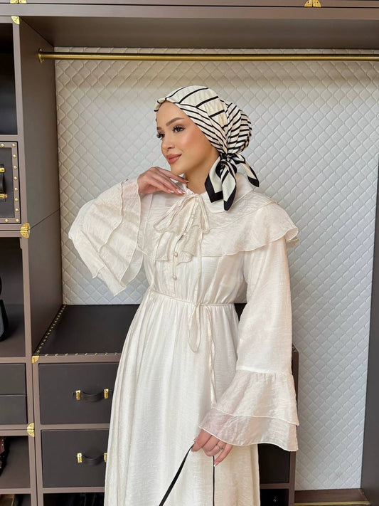 Ahel Amira Kleid 8003 Ekru