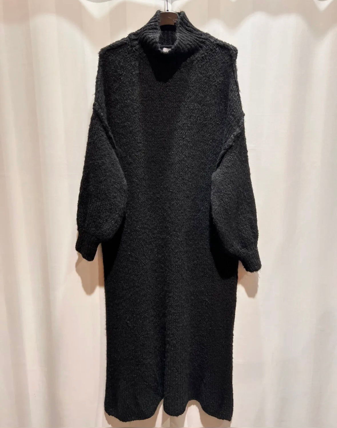 Oversize Woll-Kleid