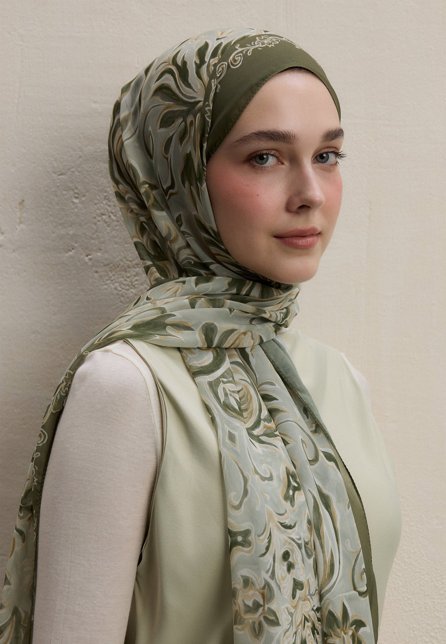 FreshScarfs Laura Schal Khaki