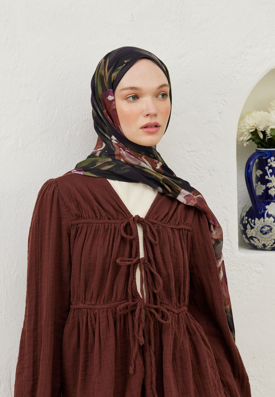 FreshScarfs Rami Hijab Summer Rose Gül Kurusu