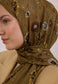 FreshScarfs Rami Hijab Blooming dahlia toprak