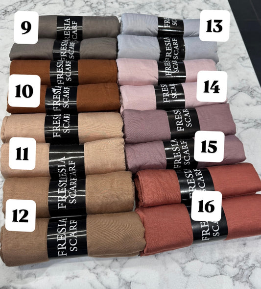 Premium Cotton Jersey Schal