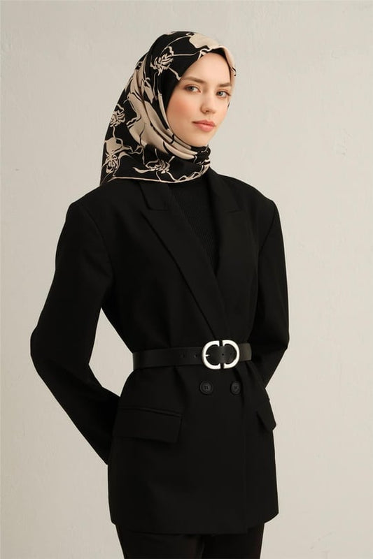 Armine 100% Seide/Ipek Twill Kopftuch No.3