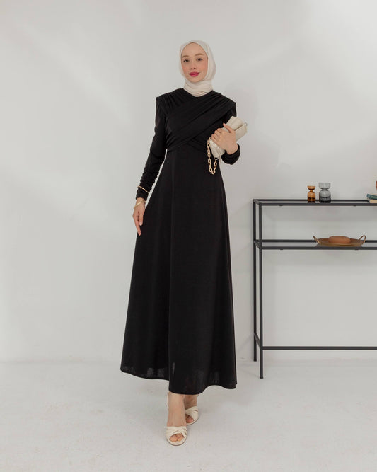 MeriStore Kleid 6559 Schwarz