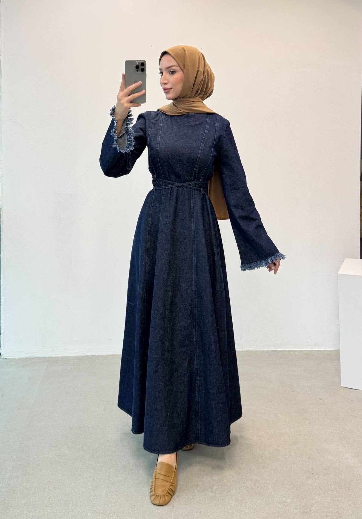 MeriStore Denim Kleid 6562