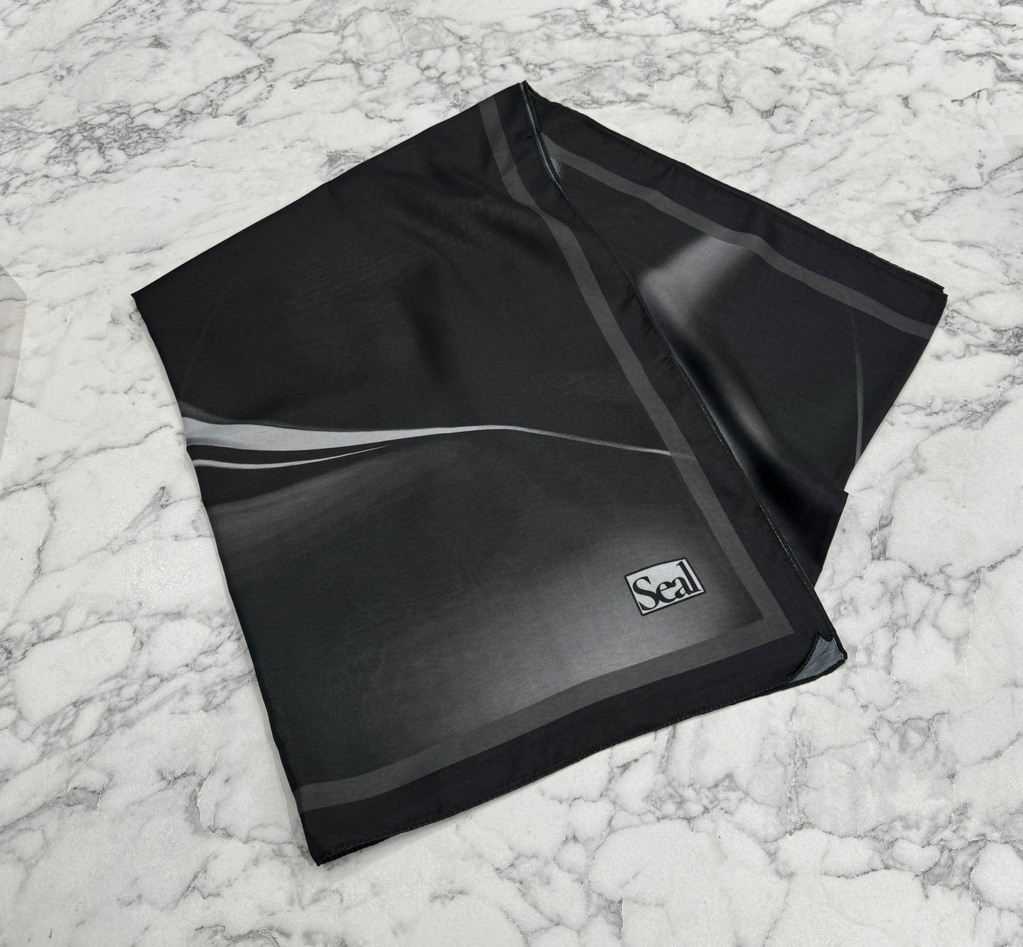 GÖLGE Soft Vual Schal Schwarz