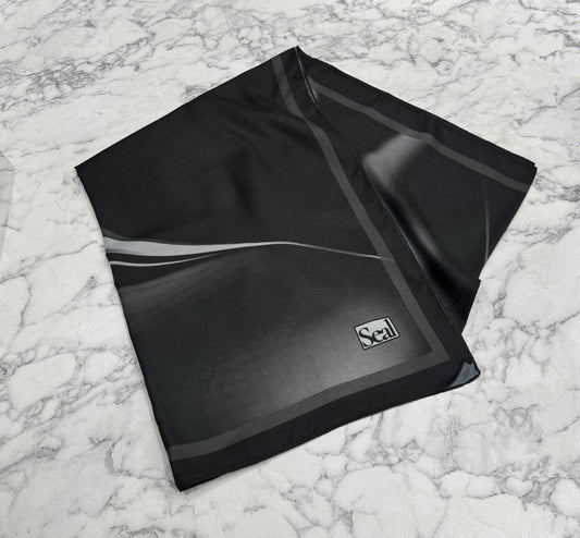 GÖLGE Soft Vual Schal Schwarz