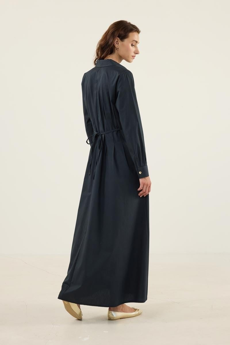 MinikTerzi Kleid mit goldenen Knöpfen