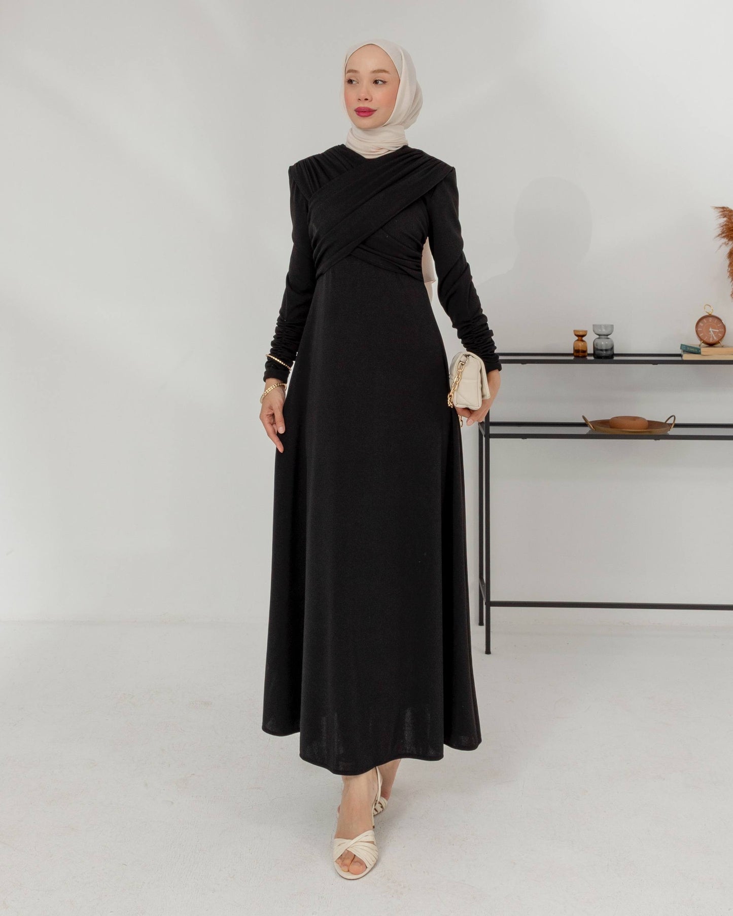 MeriStore Kleid 6559 Schwarz