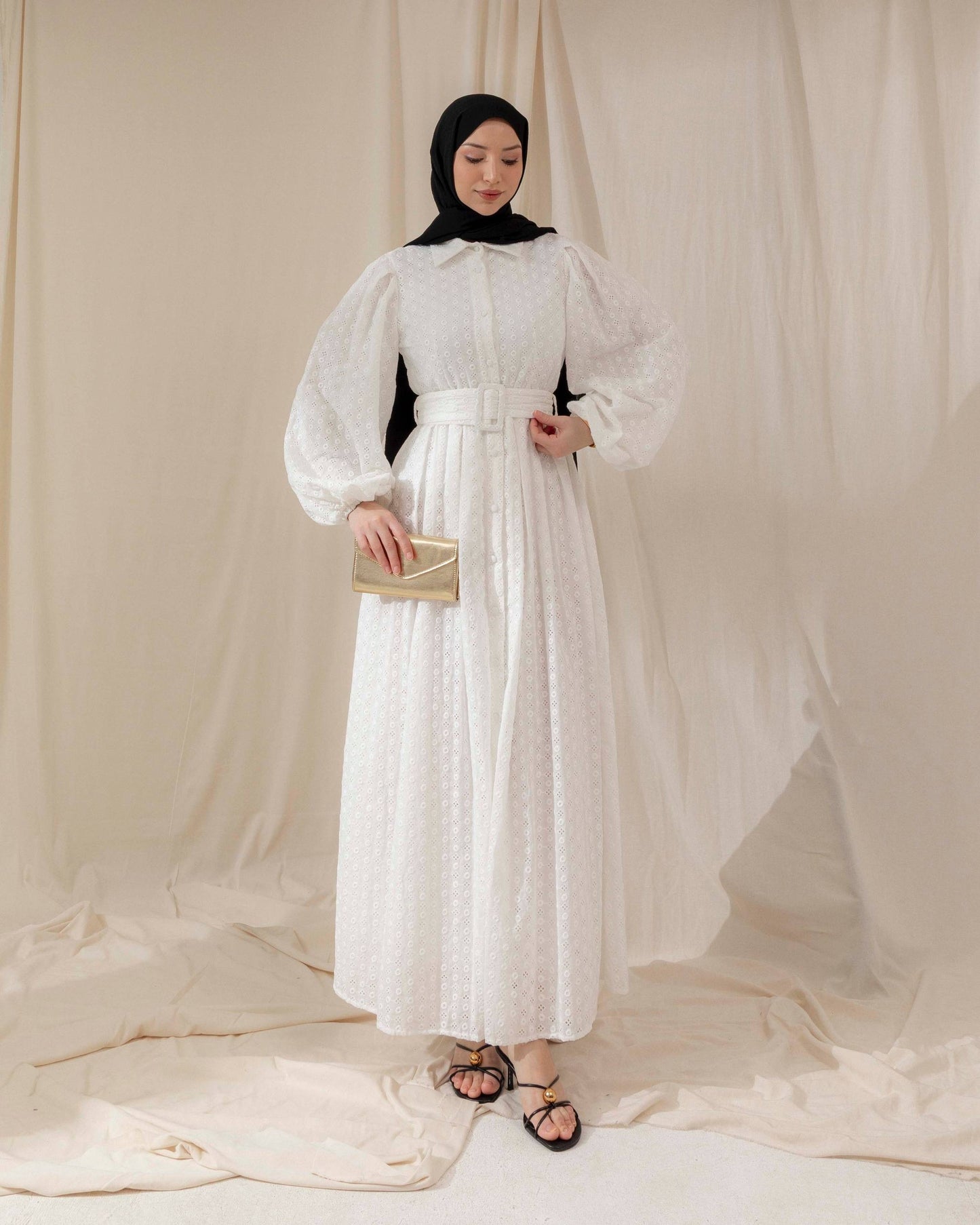 MeriStore Kleid 6629 Weiss