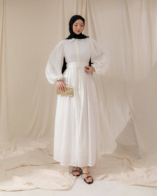 MeriStore Kleid 6629 Weiss