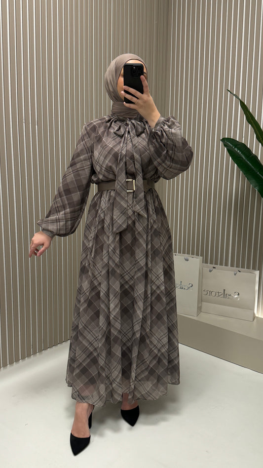 MOILA Miranda Kleid Taupe