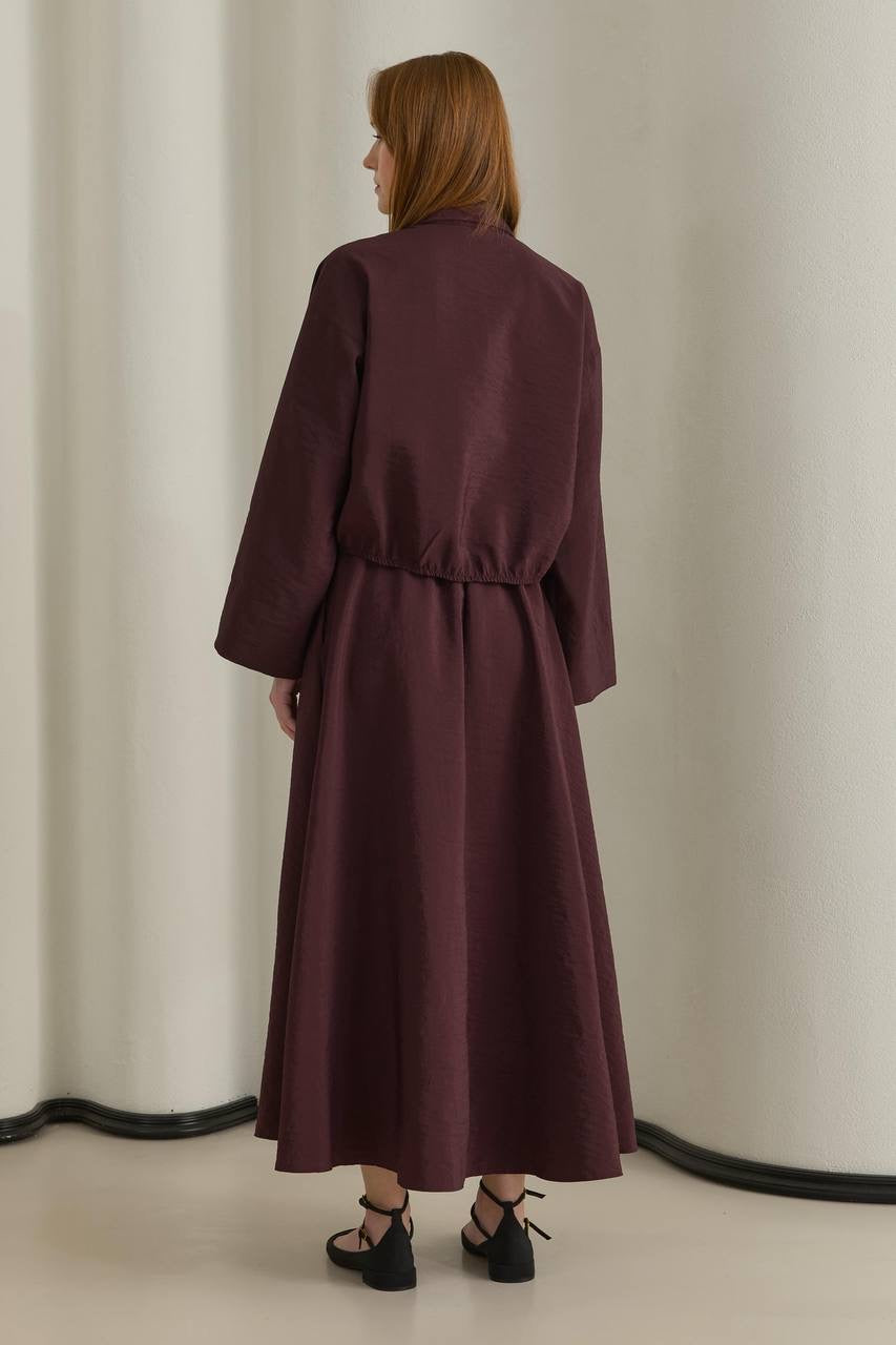 MOILA Core Set 2-teiler mit Rock Bordeaux