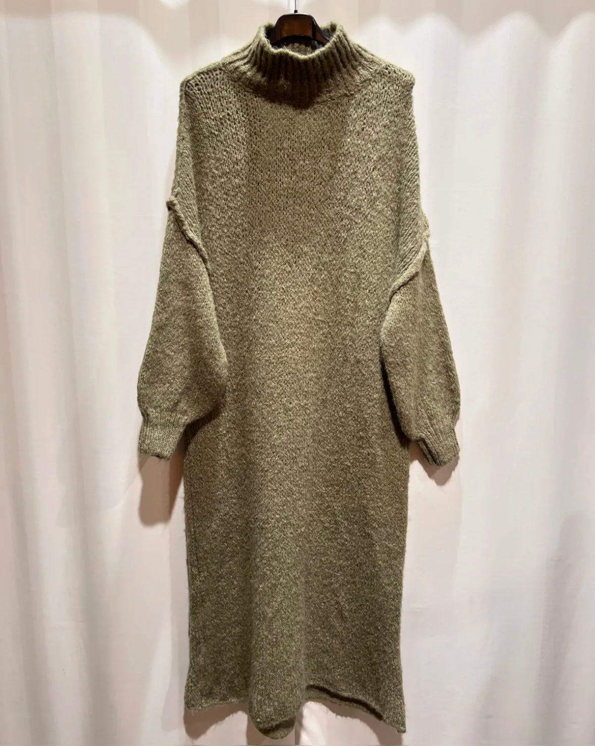 Oversize Woll-Kleid