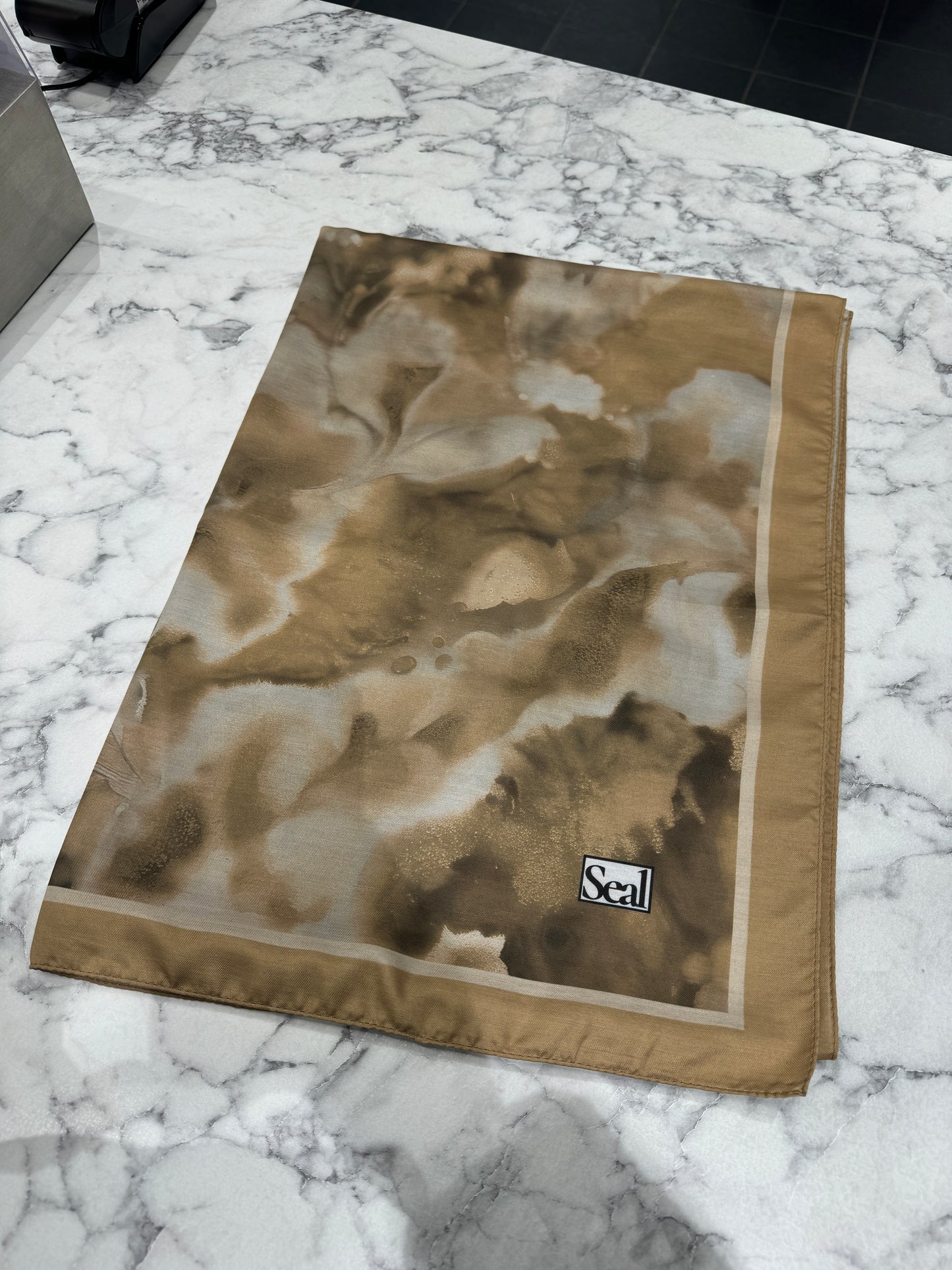 Bulut Soft Vual Schal Dunkelbeige