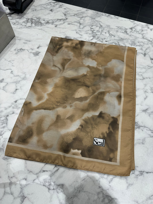 Bulut Soft Vual Schal Dunkelbeige