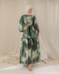 MeriStore Kleid 6464 Grün mit Gürtel