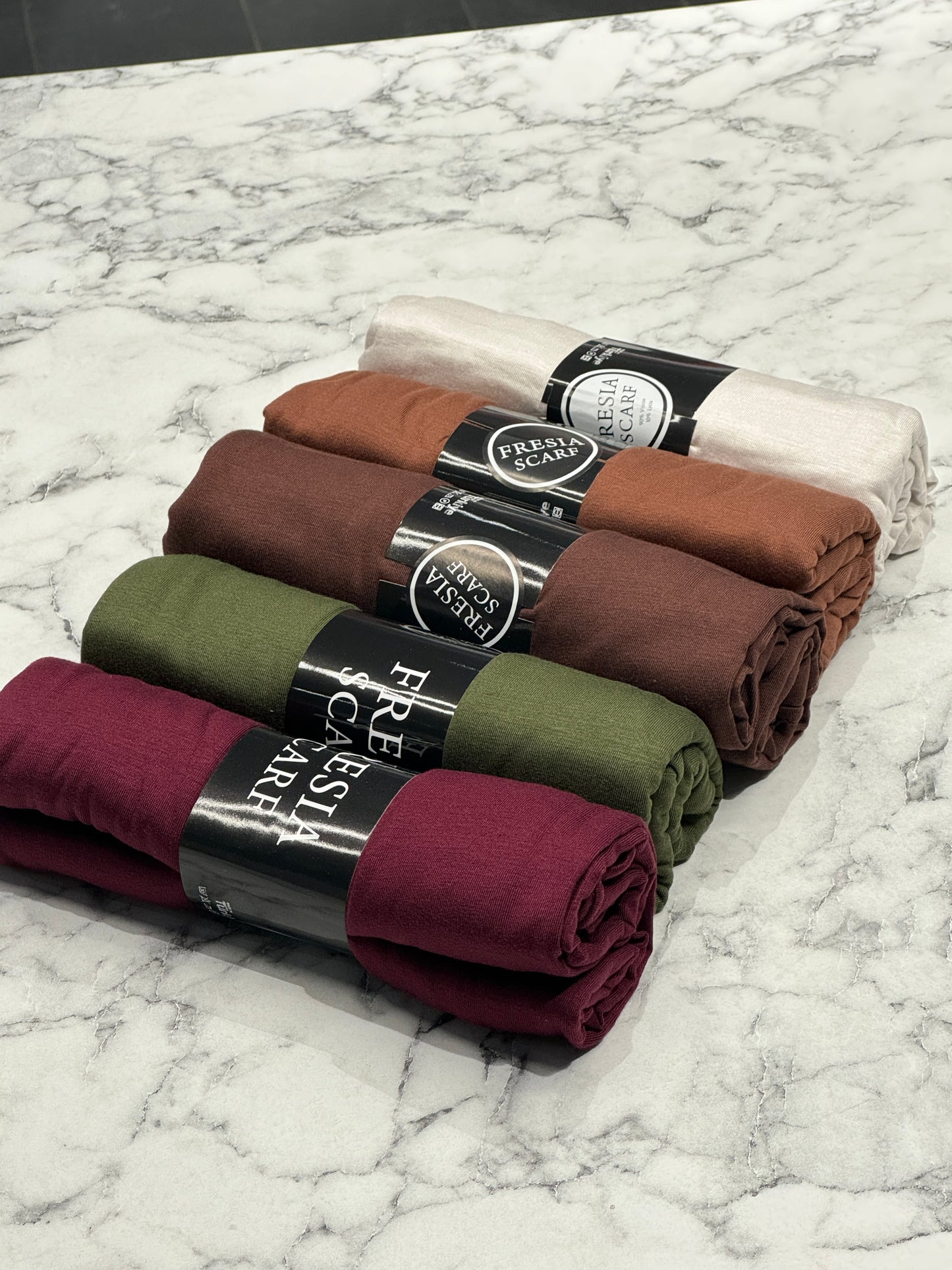 Cotton Jersey Schal Set 5 Stück || No342