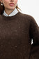 Manuka Oversize Strickpullover Braun (4747)