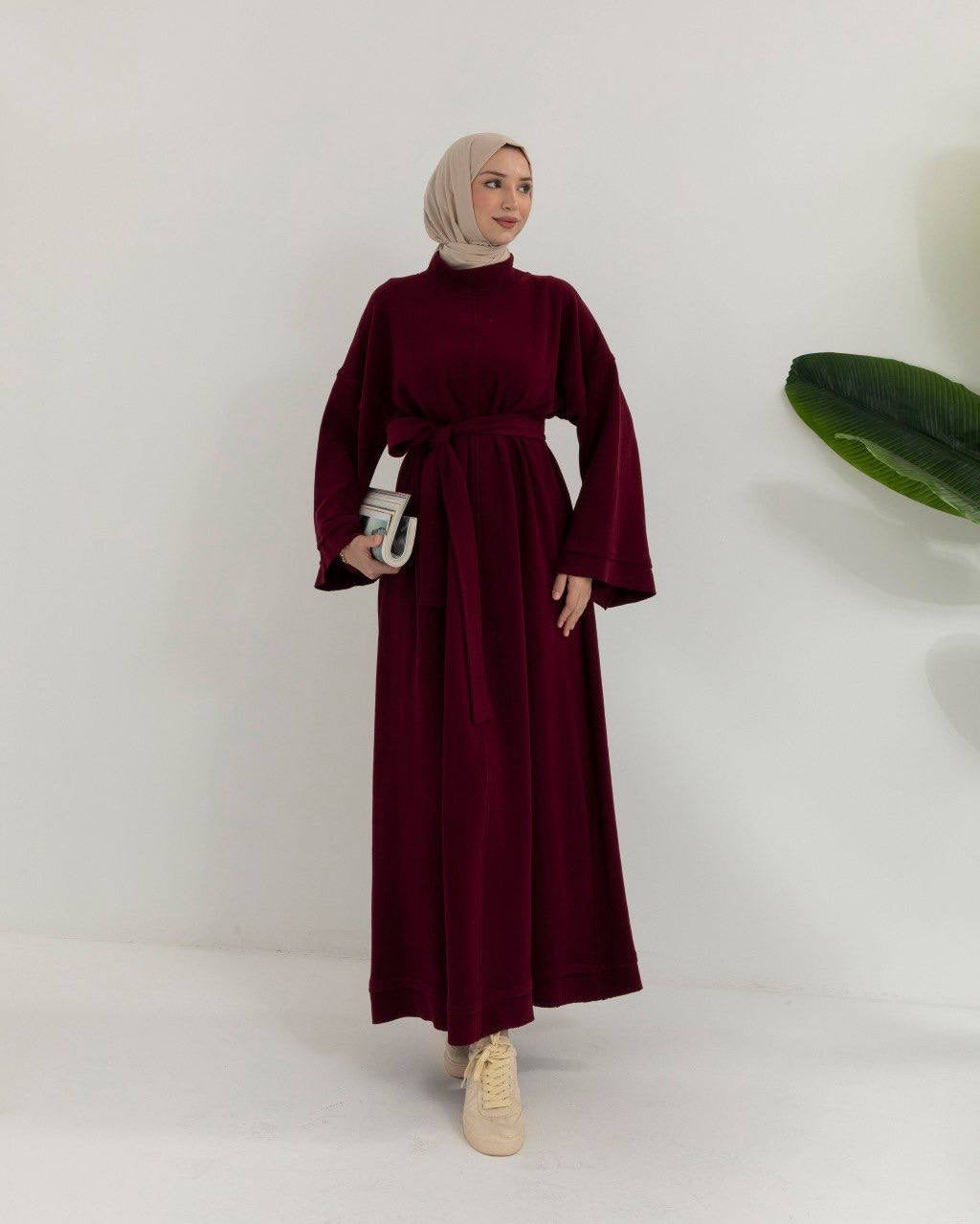 MeriStore Daily Kleid 6532 Bordeaux