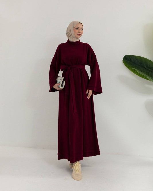 MeriStore Daily Kleid 6532 Bordeaux