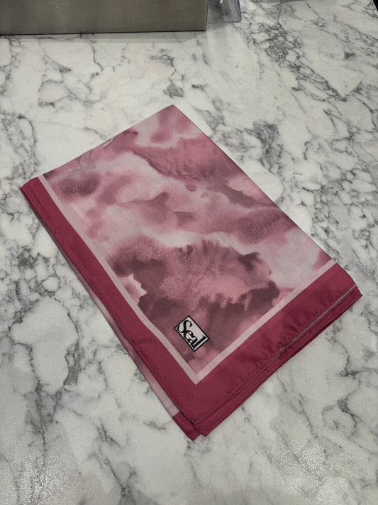 Bulut Soft Vual Schal Rosa