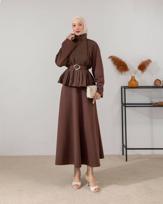 MeriStore 2-teiler mit Rock 6546 Braun