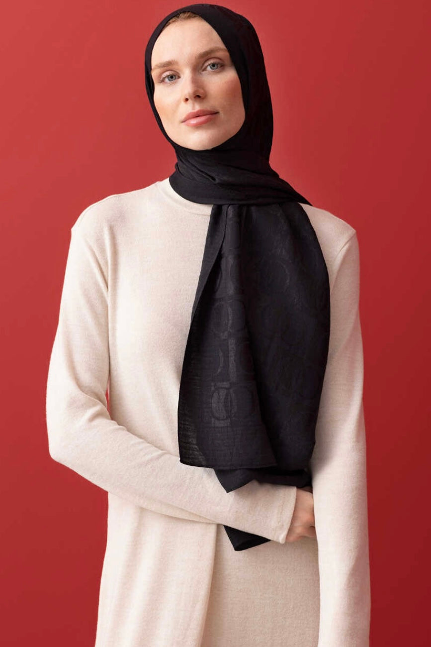 IMANNOOR Dama Desen Naia Schal