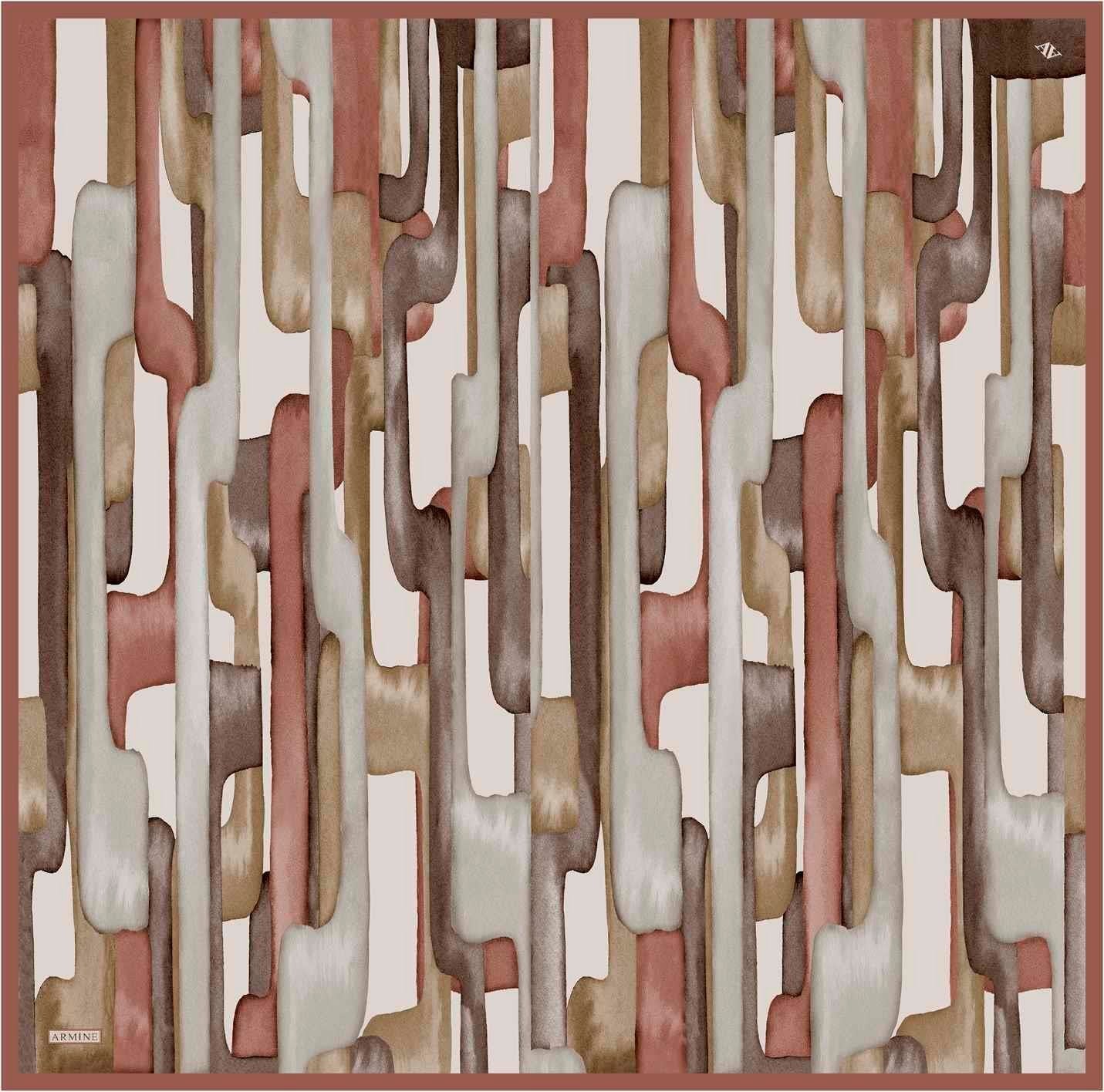 Armine 100% Seide/Ipek Twill Kopftuch No.7