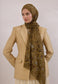 FreshScarfs Rami Hijab Blooming dahlia toprak