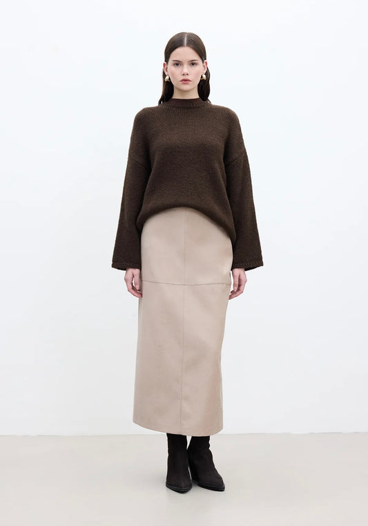 Manuka Rock aus Kunstleder Sand