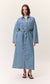 Manuka Denim Kleid mit Knöpfen 0001