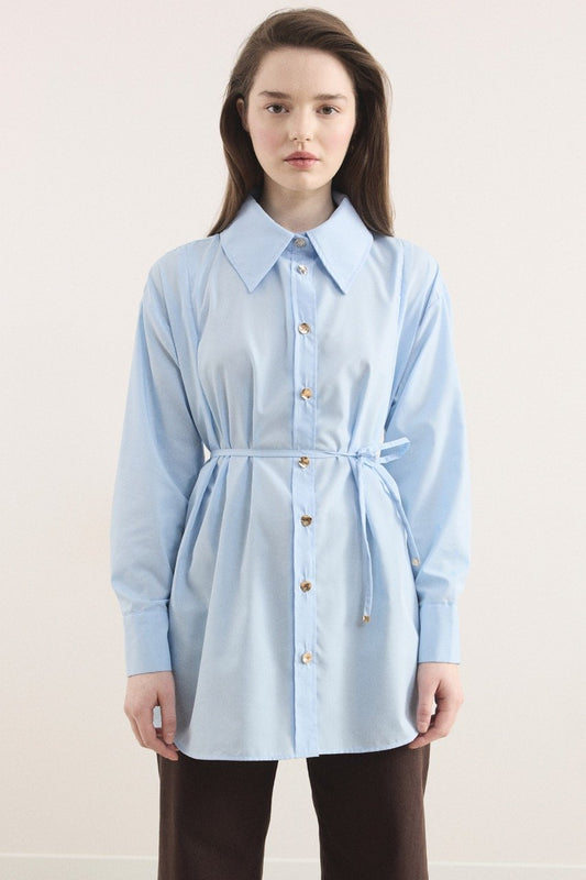 Ahel Hemd 8313 Hellblau