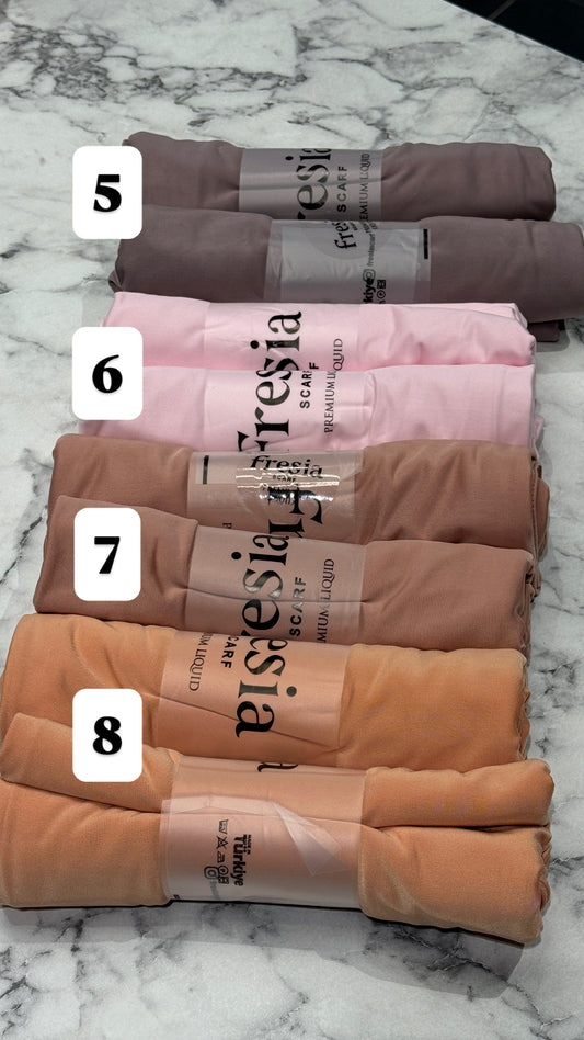 Premium Liquid Jersey Schal