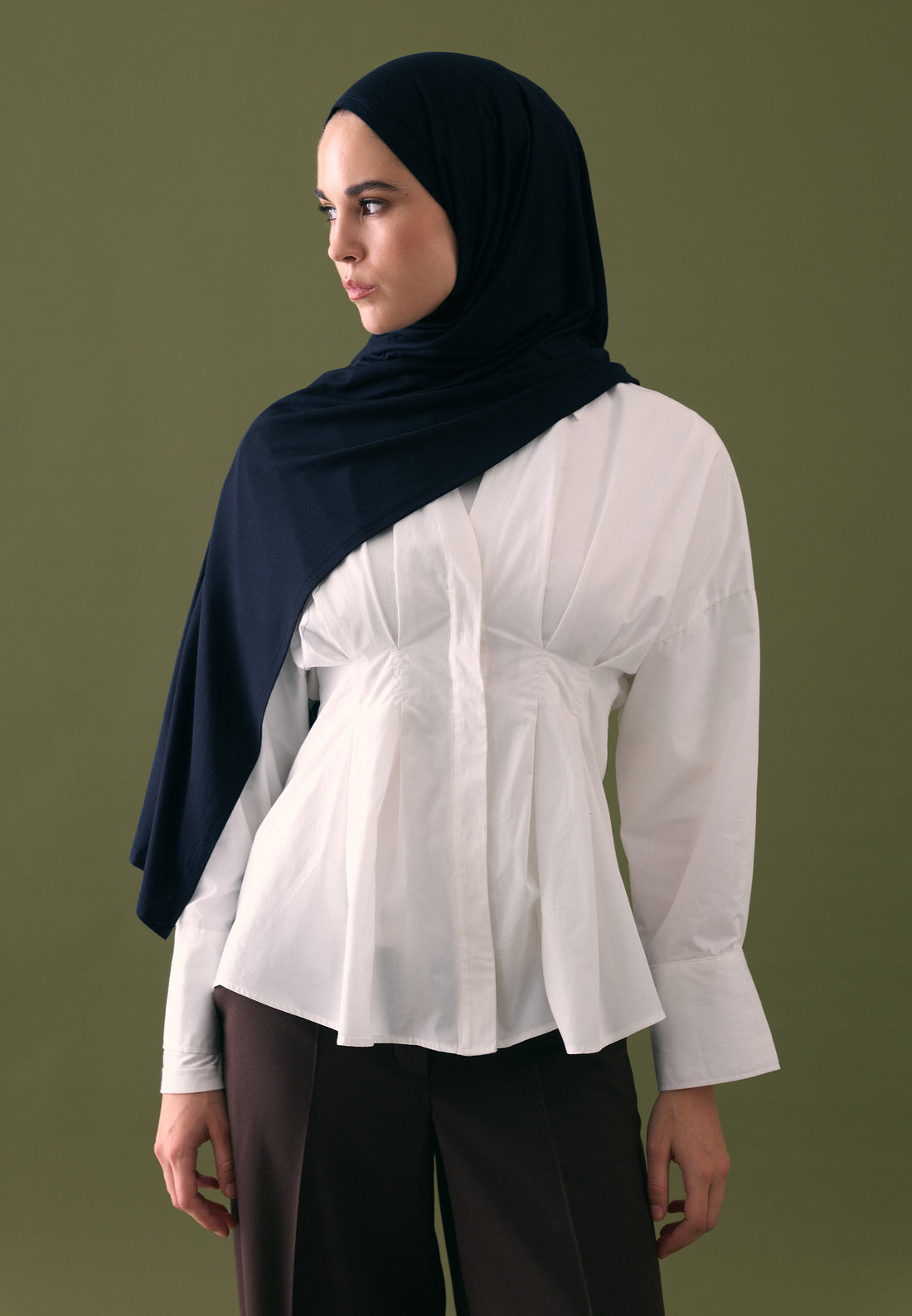 FreshScarfs Jersey Penye Lacivert