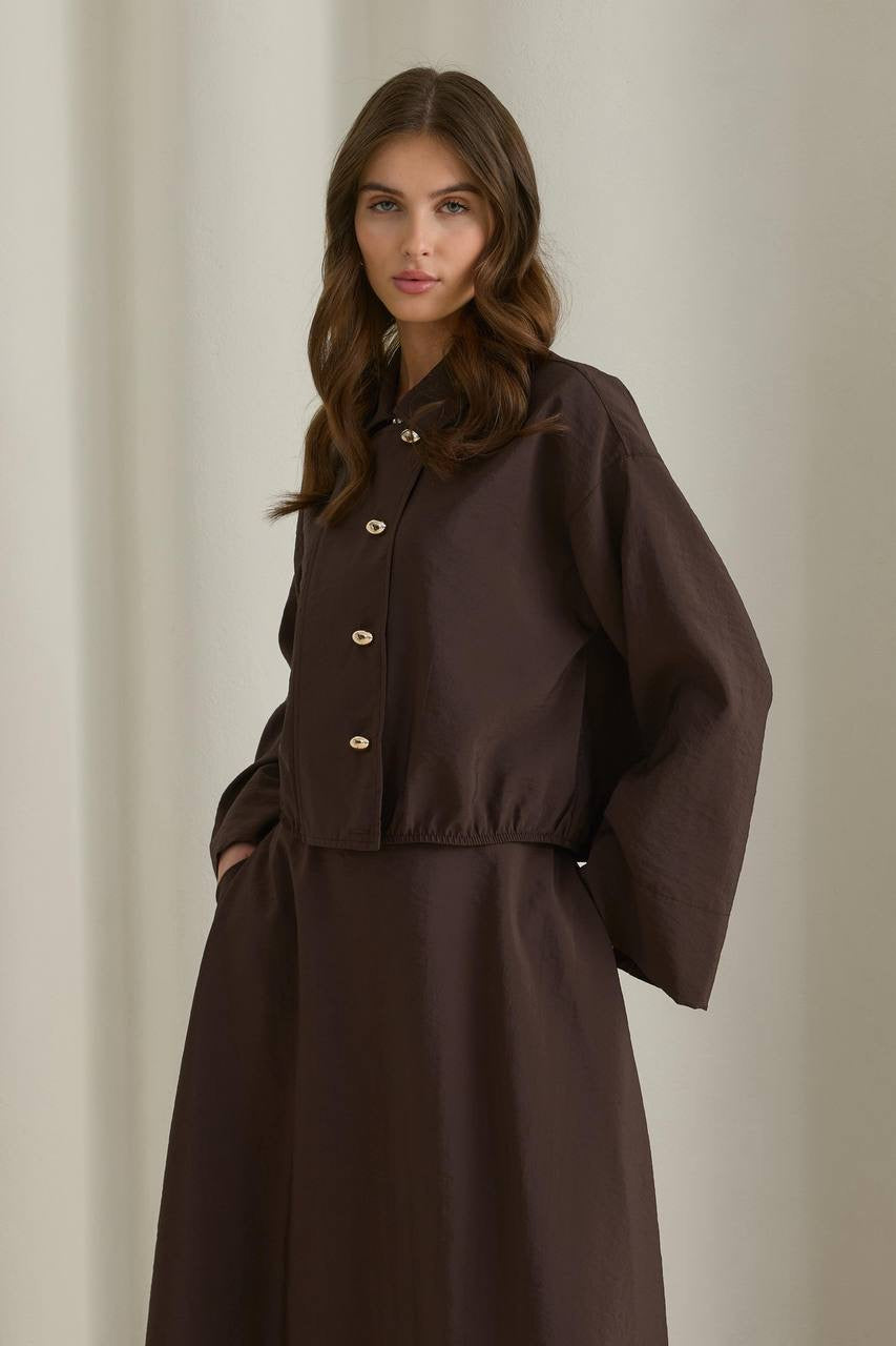 MOILA Core Set 2-teiler mit Rock Braun