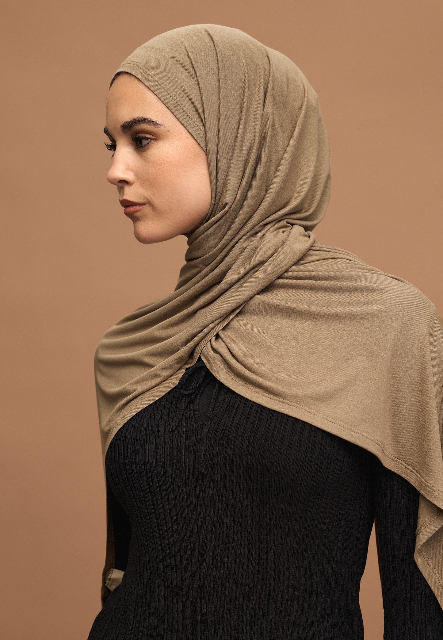 FreshScarfs Jersey Penye Koyu Vizon