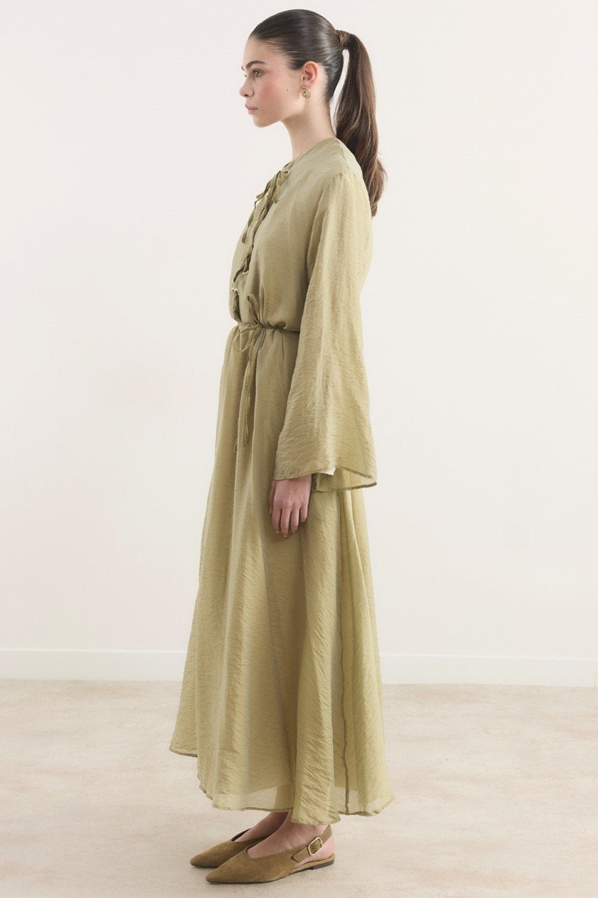 AHEL Lucy Kleid Khaki 6997